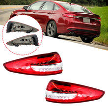 Load image into Gallery viewer, Labwork For Ford Fusion 2017-2020 LED Tail Light Rear Brake Lamp Left+Right Side Lab Work Auto