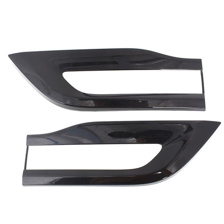 Labwork For Jeep Grand Cherokee 2014-2020 Gloss Black Tail Light Trim Bezel Kit Lab Work Auto