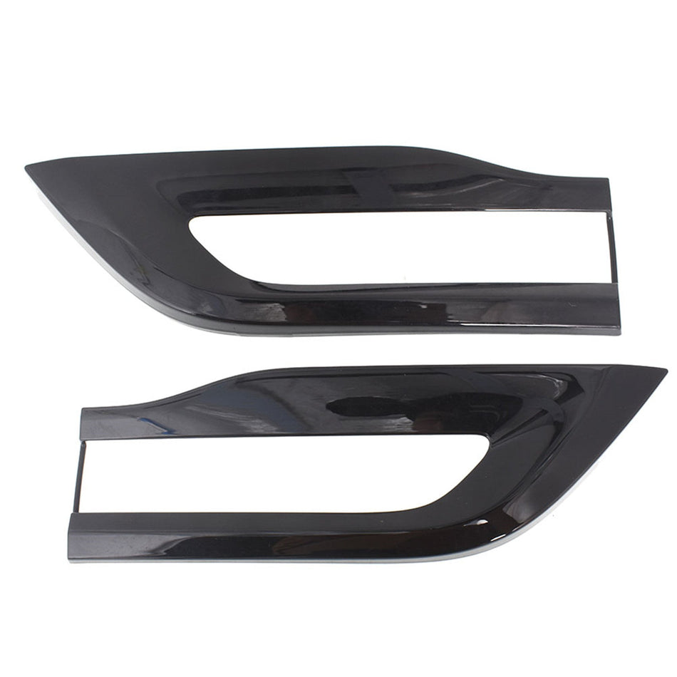 Labwork For Jeep Grand Cherokee 2014-2020 Gloss Black Tail Light Trim Bezel Kit Lab Work Auto