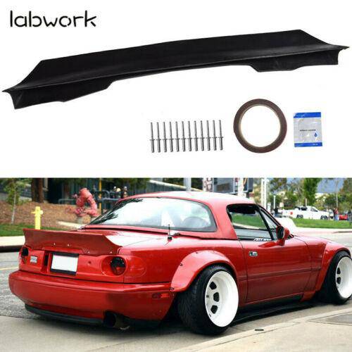 Labwork For Mazda Miata 1990-1997 Rear Boot Trunk Tailgate Spoiler Wing Kit Lab Work Auto