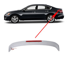 Load image into Gallery viewer, Labwork For Nissan Altima 2013 2014 2015 4dr Spoiler Wing w/LED Matt Black Lab Work Auto