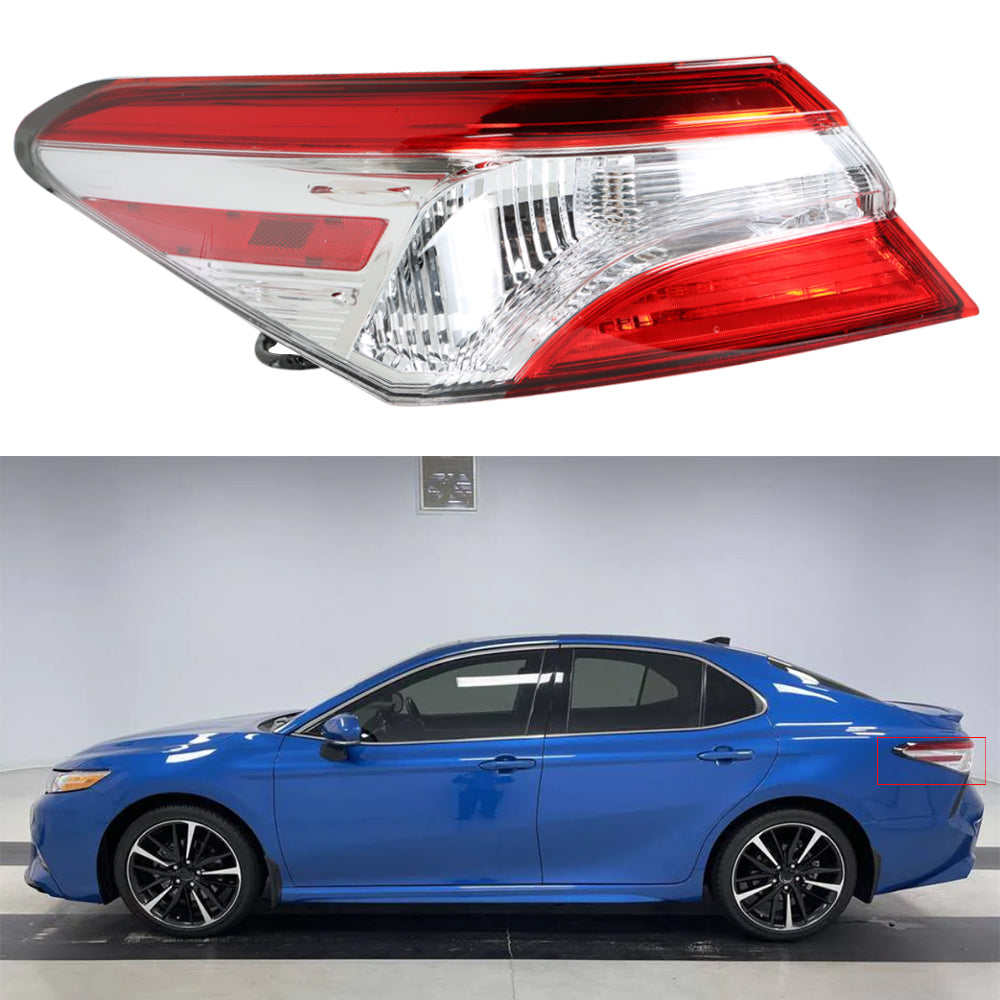 Labwork For Toyota Camry 2018-2020 Outer Rear Tail Light Brake Lamp Left Side Lab Work Auto