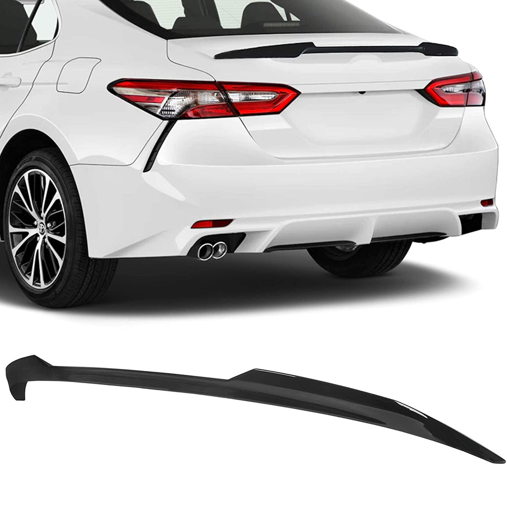 Labwork For Toyota Camry 2018-2020 Se Xse Le Xle Glossy Black Trunk Lid Spoiler Lab Work Auto
