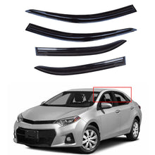 Load image into Gallery viewer, Labwork For Toyota Corolla 2003-2008 Mugen Style Acrylic Window Visors 4Pcs Lab Work Auto