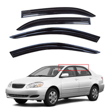 Load image into Gallery viewer, Labwork For Toyota Corolla 2003-2008 Mugen Style Acrylic Window Visors 4Pcs Lab Work Auto