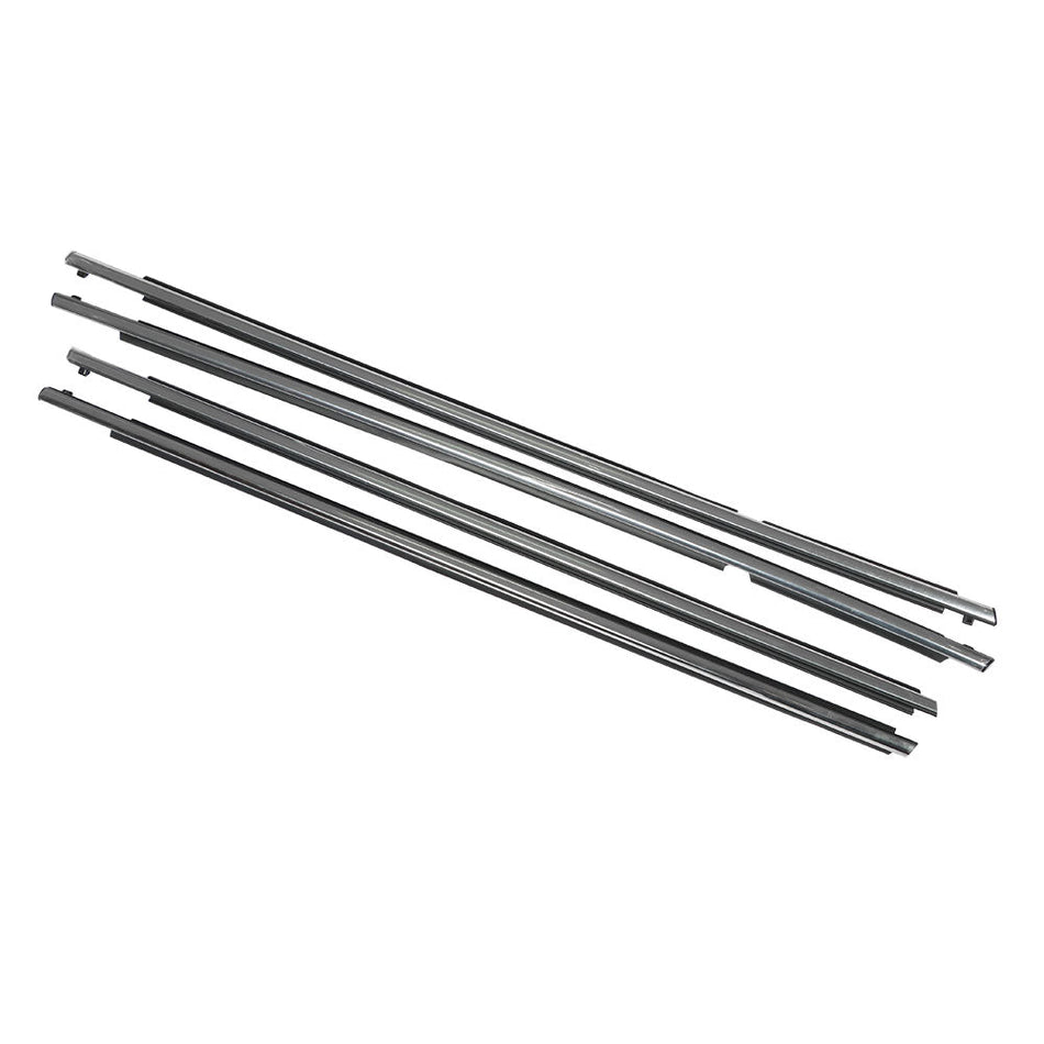 Labwork For Toyota RAV4 13-18  Window Weatherstrip Moulding Trim Seal Belt Chrome Lab Work Auto