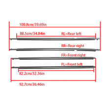 Load image into Gallery viewer, Labwork For Toyota RAV4 13-18  Window Weatherstrip Moulding Trim Seal Belt Chrome Lab Work Auto