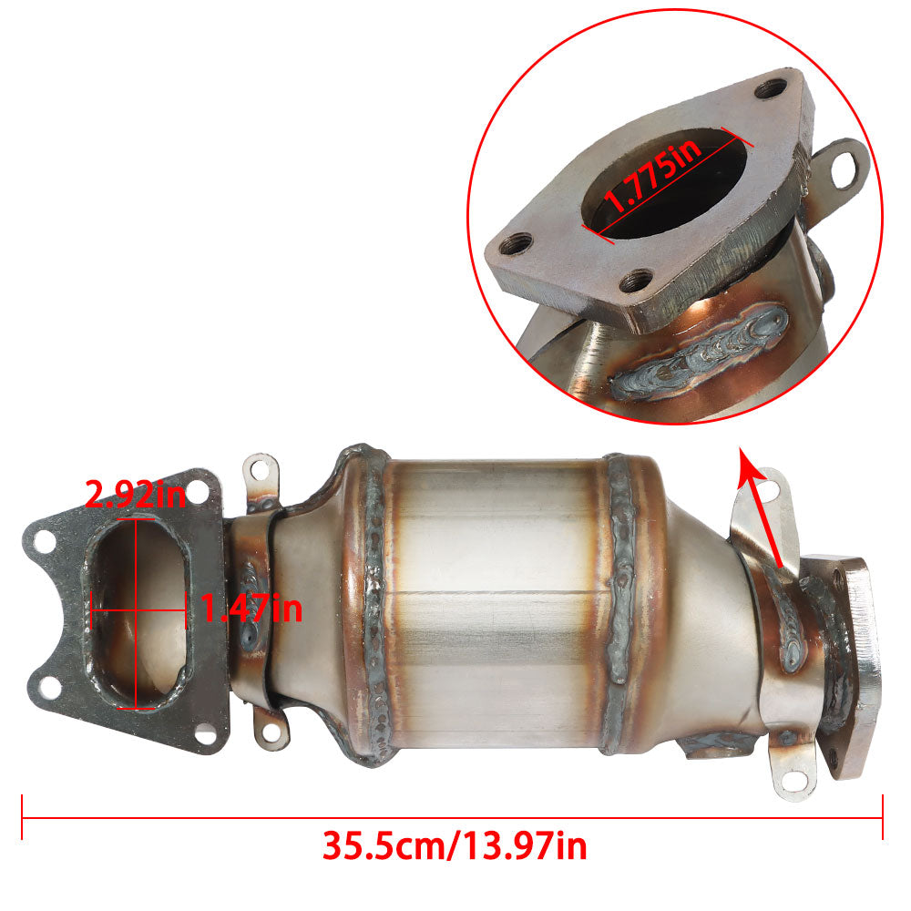 Labwork Front Bank 2 Catalytic Converter For Honda Odyssey Pilot Accord Acura MDX 03-08 Lab Work Auto