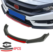 Load image into Gallery viewer, Labwork Front Bumper Lip Body Kit Splitter Spoiler Diffuser Universal Car Lab Work Auto
