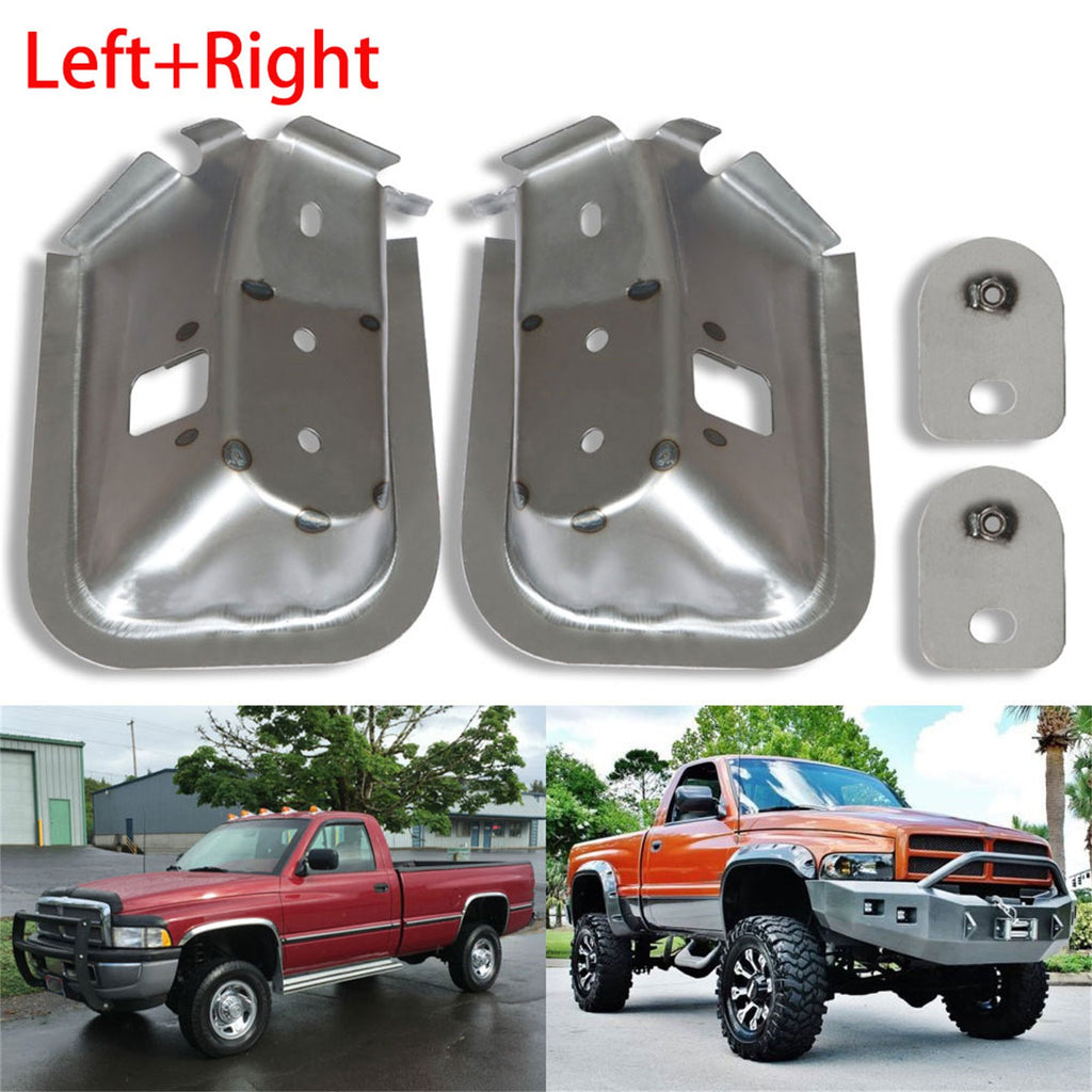 Labwork Front Cab Mounts W/ Nutplates For 1994-2002 Dodge Ram 1500 2500 3500 Lab Work Auto