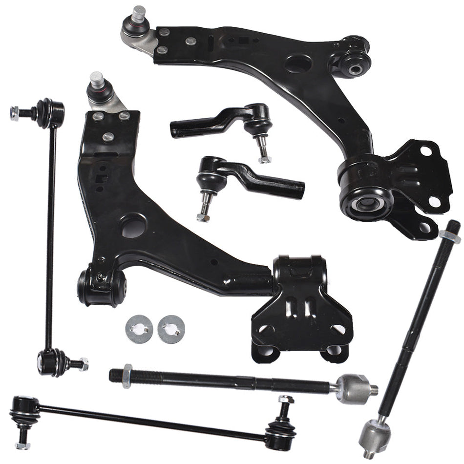 Labwork Front Control Arms Ball Joint Sway Bar Link Kit Fit For 2013 - 2018 Ford Escape Lab Work Auto