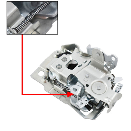 Labwork Front Door Latch Assembly Left Driver Side LH for Safari Astro Truck SUV Lab Work Auto