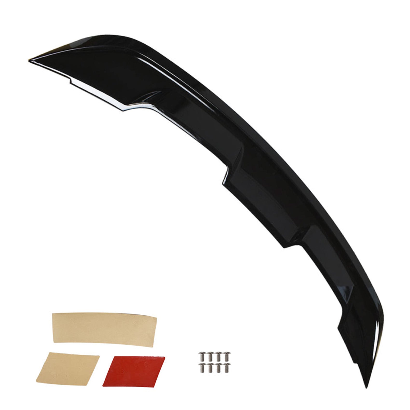 Labwork Glossy Black Trunk Spoiler Wing For 15-20 Ford Mustang GT350 GT500 Style Lab Work Auto