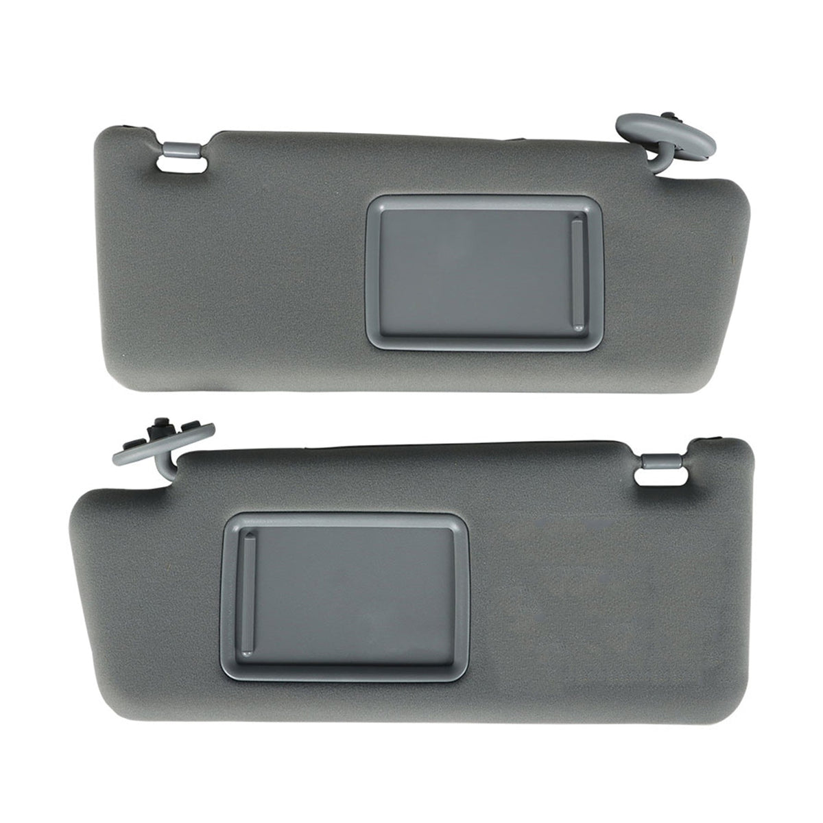 Labwork Gray Left Right Driver Passenger Sun Visor For 2005 - 2015 Toyota Tacoma Lab Work Auto