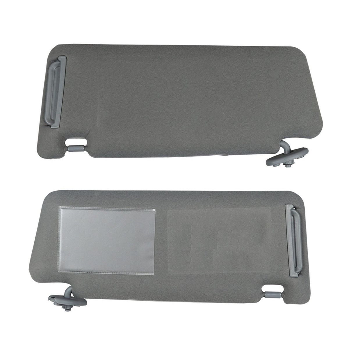Labwork Gray Left Right Driver Passenger Sun Visor For 2005 - 2015 Toyota Tacoma Lab Work Auto
