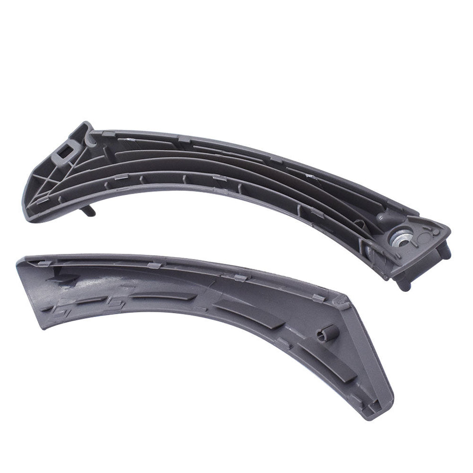 Labwork Grey Right Door Panel Handle Pull Trim Cover For BMW E90 328i Lab Work Auto