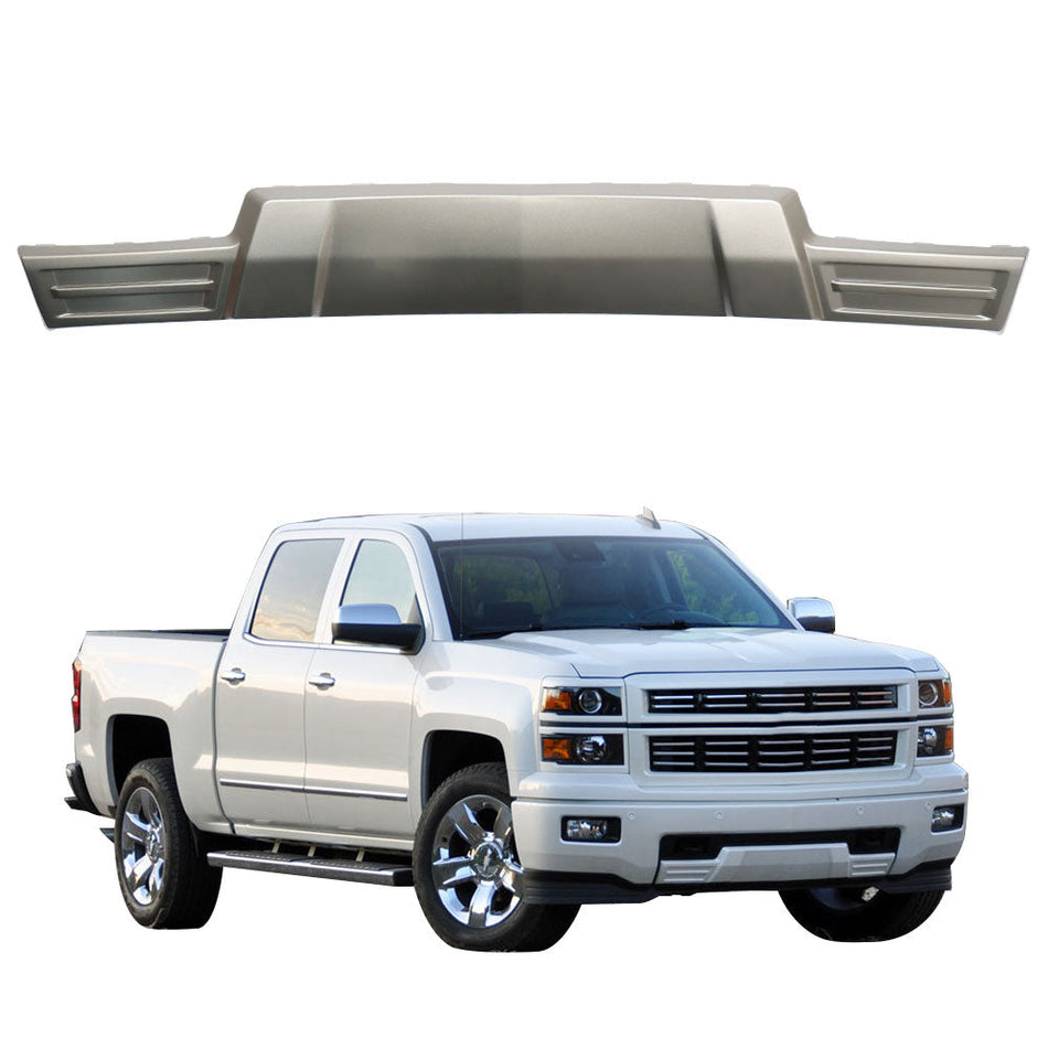 Labwork Gun Color Front Skid Plate Suit For 2014-2015 Chevrolet Silverado1500 Lab Work Auto