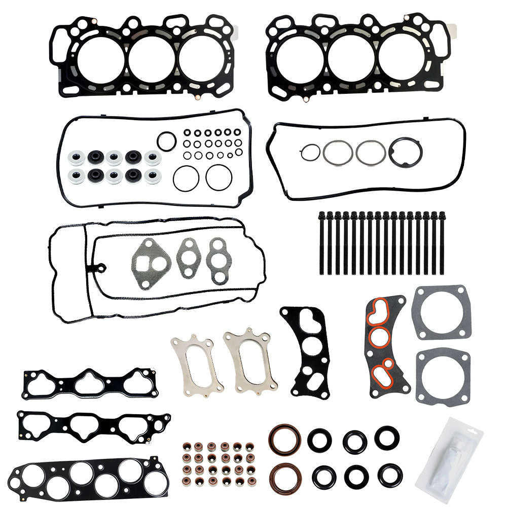 Labwork Head Gasket Bolts Set For 2008-2017 Acura TL TSX Honda Accord Pilot 3.5L V6 Lab Work Auto