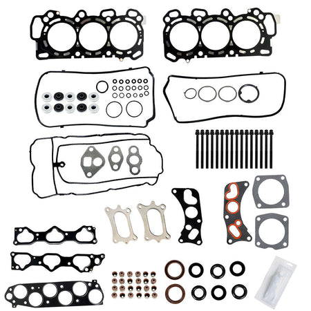 Labwork Head Gasket Bolts Set For 2008-2017 Acura TL TSX Honda Accord Pilot 3.5L V6 Lab Work Auto