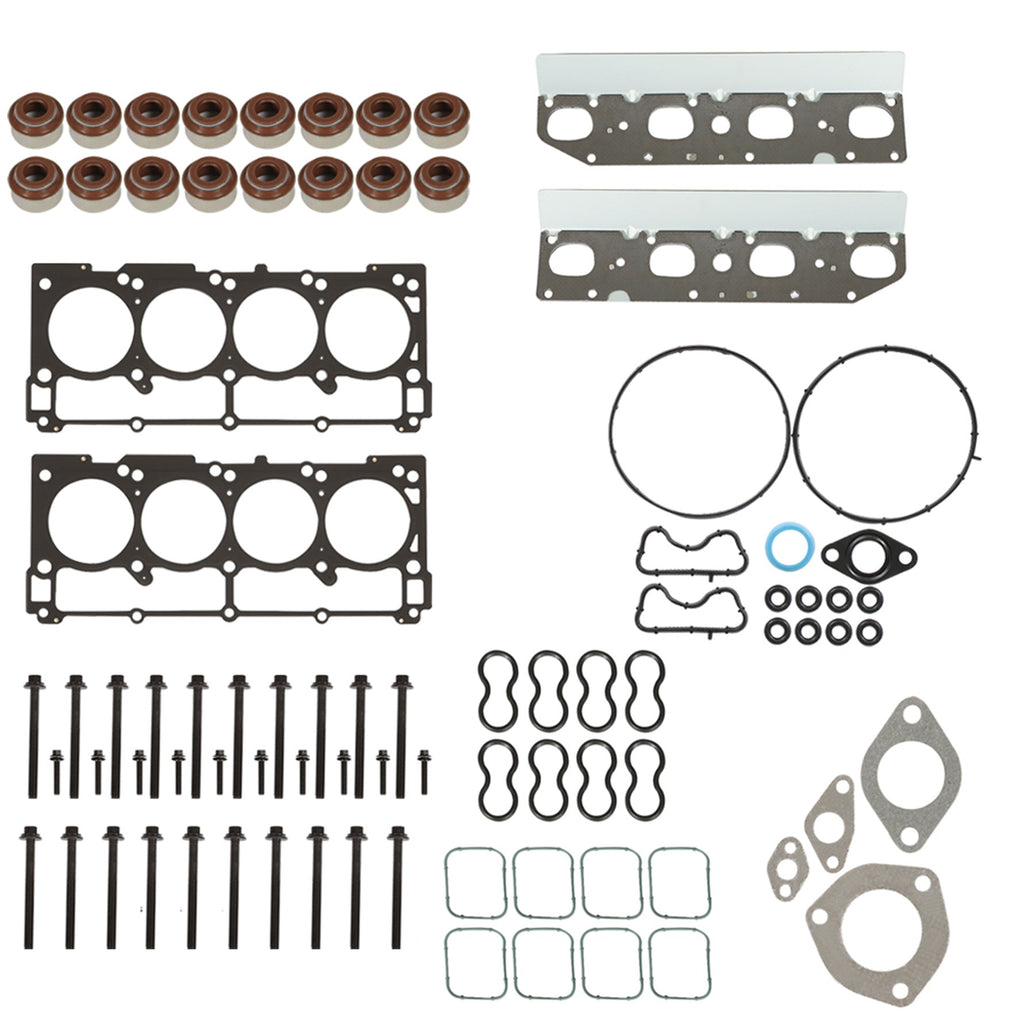 Labwork Head Gasket Bolts Set for 2009-2015 Chrysler 300 Dodge Charger Jeep Ram 5.7L Lab Work Auto