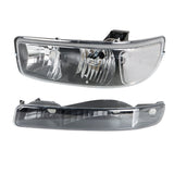 Labwork Headlight Assembly For 1999-2007 GMC Sierra 1500 & 2000-2006 Yukon Black