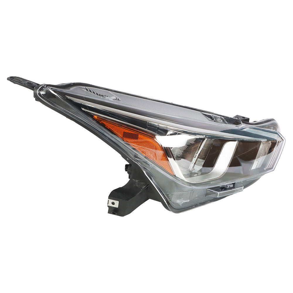 Labwork Headlight Fit For 2020-2021 Nissan Versa S SV Halogen Chrome Right Side Lab Work Auto