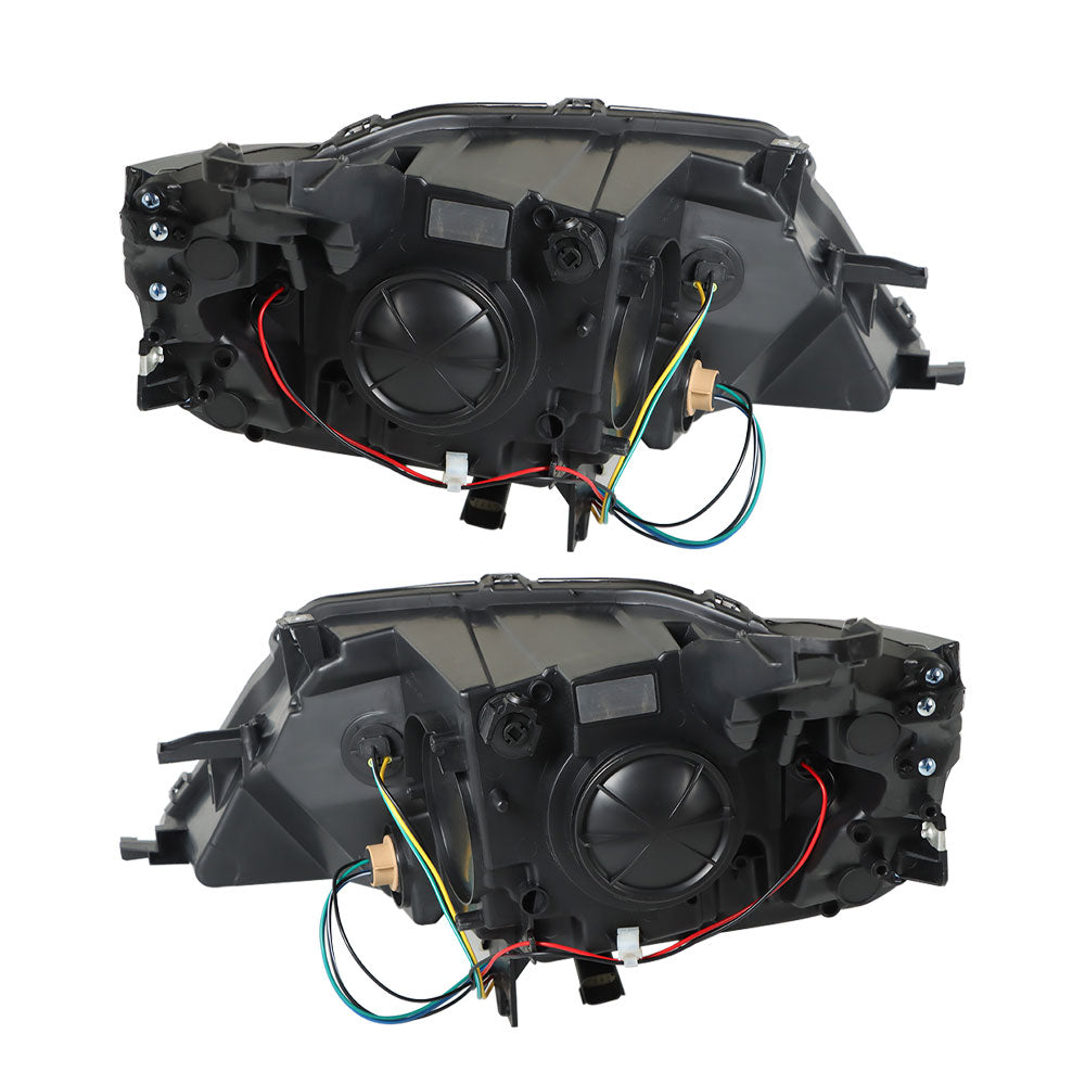 Labwork Headlights For 2015-2019 Chevrolet Impala Halogen Black Housing RH&LH Lab Work Auto