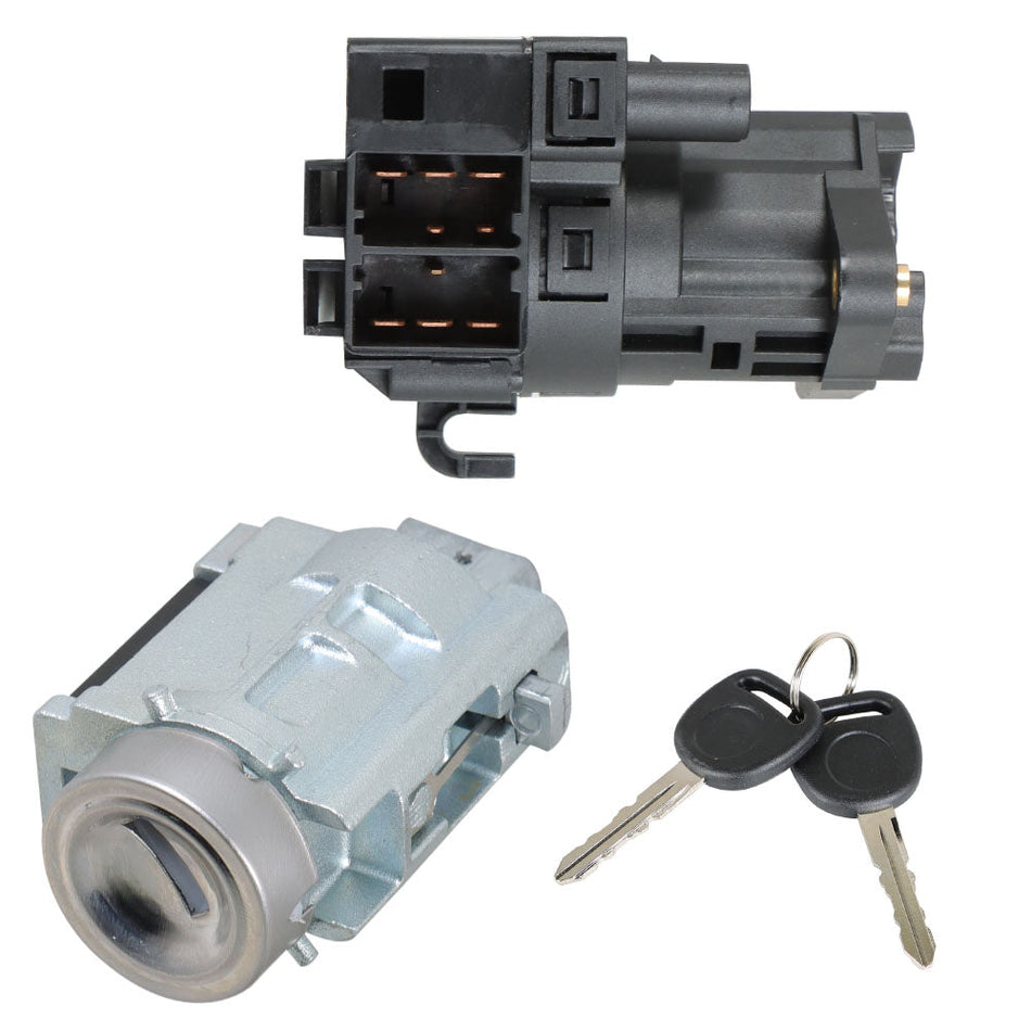 Labwork Ignition Lock Cylinder W/ Keys And Switch For 1997-2005 Chevy Impala Malibu Old Lab Work Auto
