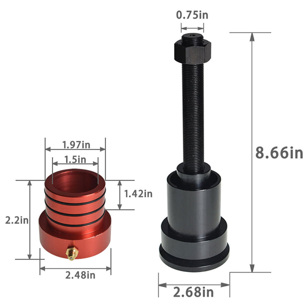 Labwork Inner Axle Side Seal Installation Tool Front Axle Tube Seal For Jeep Lab Work Auto