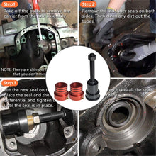 Load image into Gallery viewer, Labwork Inner Axle Side Seal Installation Tool Front Axle Tube Seal For Jeep Lab Work Auto