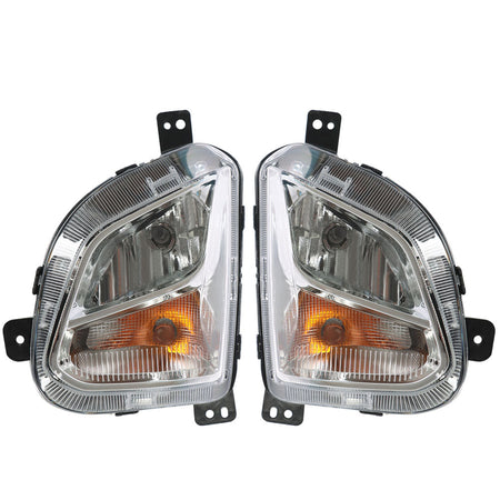 Labwork  LH And RH Bumper Fog Light w/Signal For 2018 2019 2020 Chevy Equinox Lab Work Auto