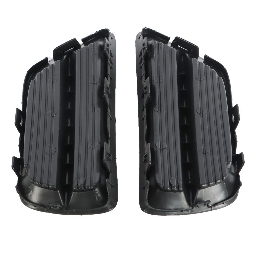 Labwork LH And RH Side Black Fog Light Cover For 2013-2015 Honda Accord Sedan Lab Work Auto
