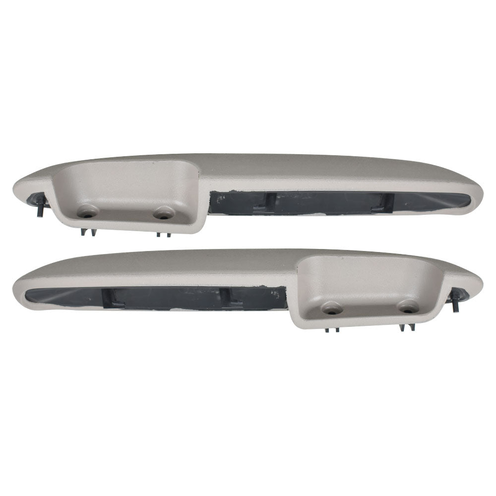 Labwork LH+RH Front Inside Door Armrest Set Gray For Chevy GMC Cadillac 1995-02 Lab Work Auto