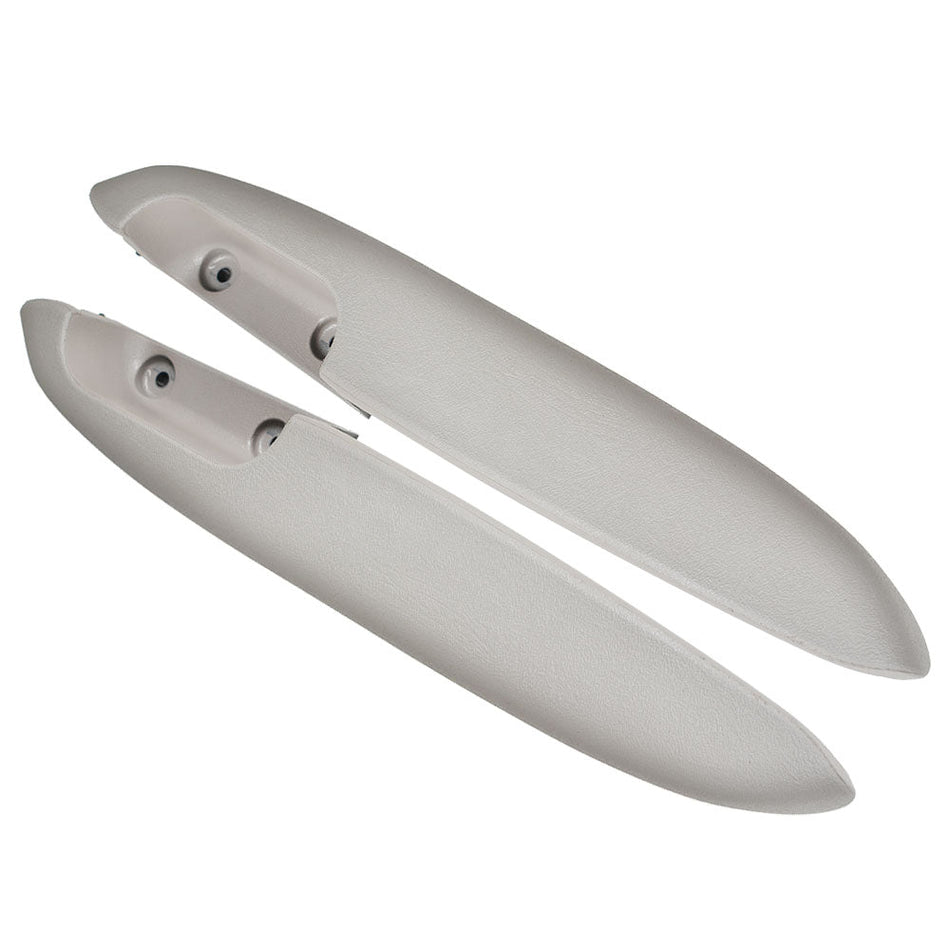 Labwork LH+RH Front Inside Door Armrest Set Gray For Chevy GMC Cadillac 1995-02 Lab Work Auto