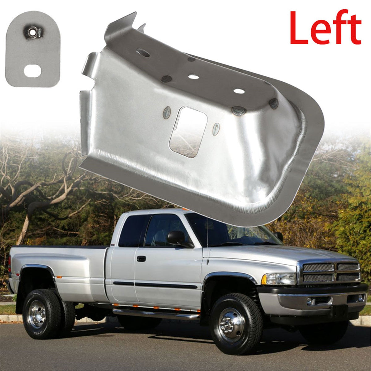 Labwork Left Front Cab Mount W/ Nutplate For 94-02 Dodge Ram 1500 2500 3500 Lab Work Auto