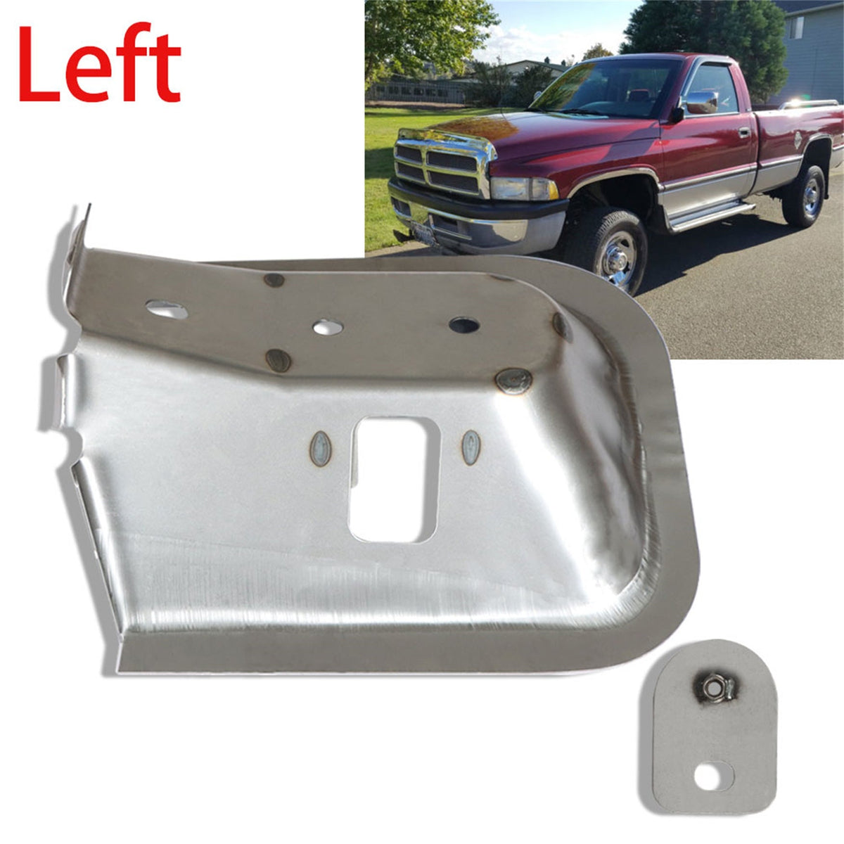 Labwork Left Front Cab Mount W/ Nutplate For 94-02 Dodge Ram 1500 2500 3500 Lab Work Auto