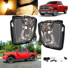 Load image into Gallery viewer, Labwork Left+Right Fog Lights Lamps For 2013-2018 Dodge RAM 1500 Smoked Lab Work Auto