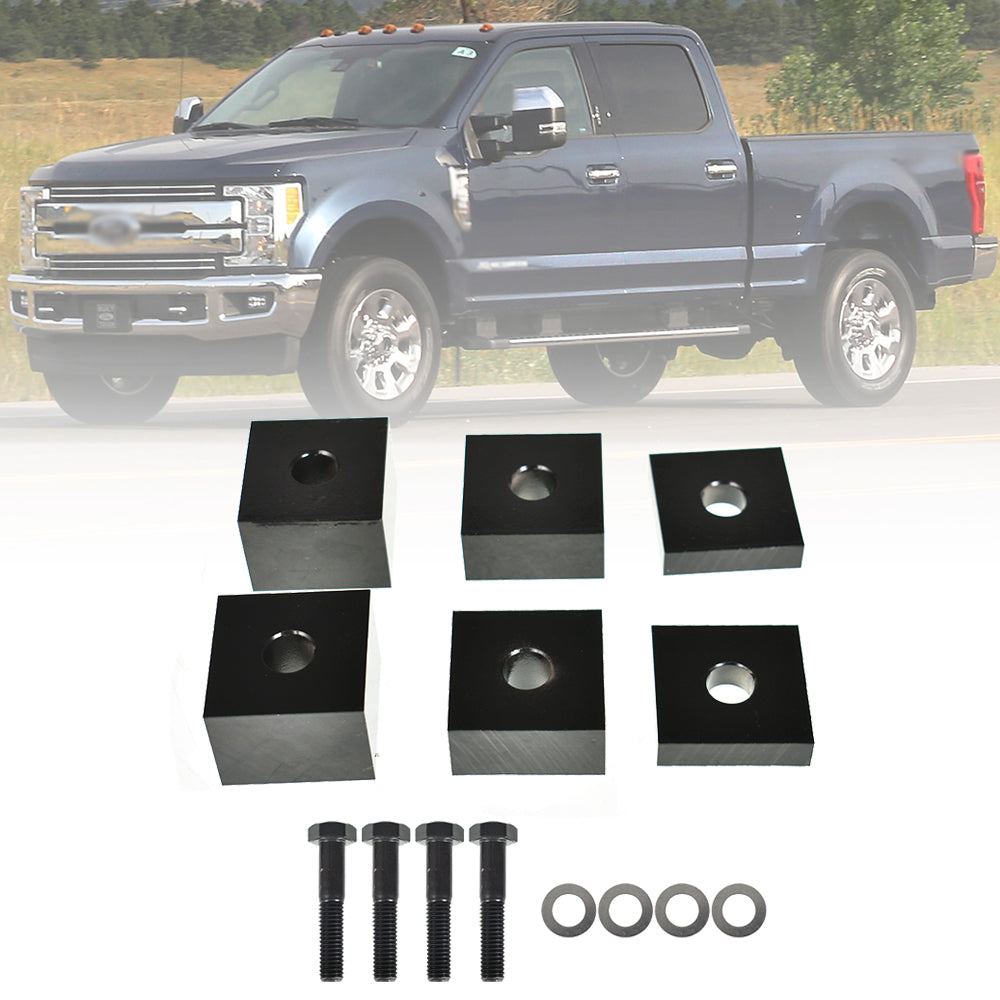 Labwork Left Right Seat 1/2"2" Lift Kit Spacer For 15 Ford 17 F-150 F-250/F-350 Lab Work Auto 