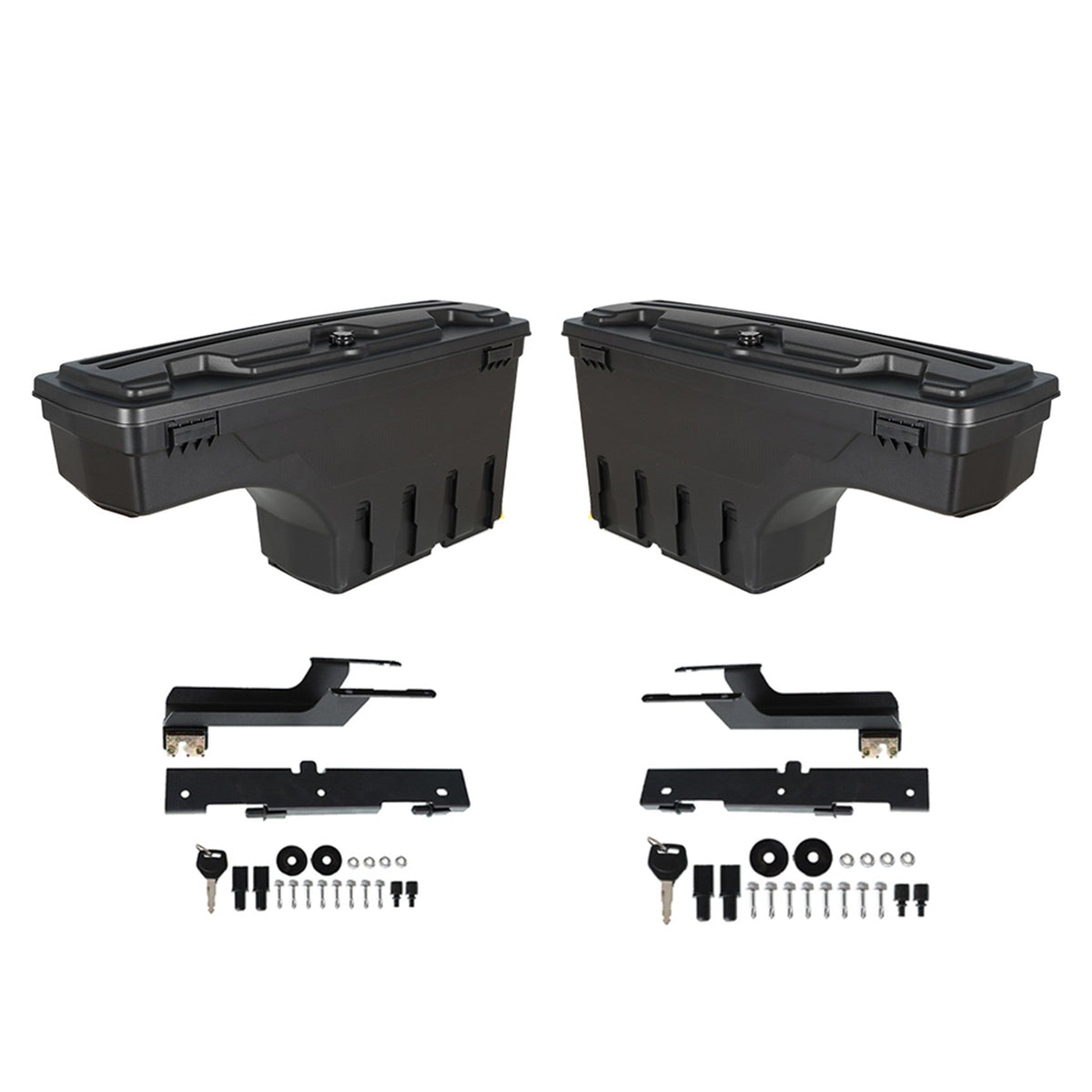 Labwork Left & Right Truck Bed Storage Box Toolbox for Ford F-150 2015-2019 Lab Work Auto