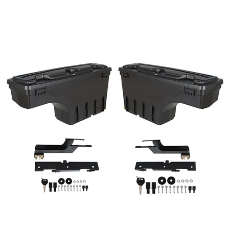 Labwork Left & Right Truck Bed Storage Box Toolbox for Ford F-150 2015-2019 Lab Work Auto
