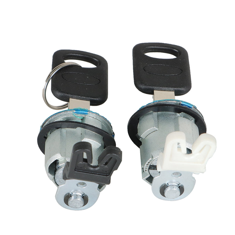 Labwork LockCraft Door Lock Cylinder Set w/Keys / FOR 1992-1995 Ford Truck & Bronco Lab Work Auto