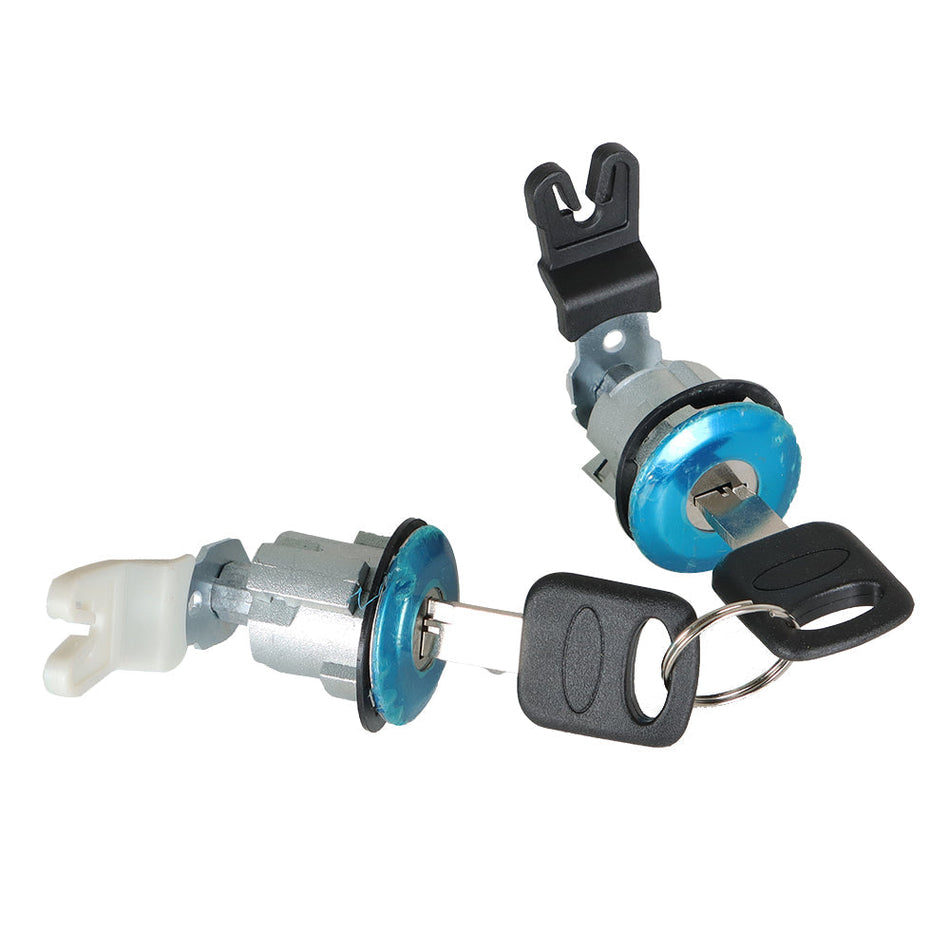 Labwork LockCraft Door Lock Cylinder Set w/Keys / FOR 1992-1995 Ford Truck & Bronco Lab Work Auto