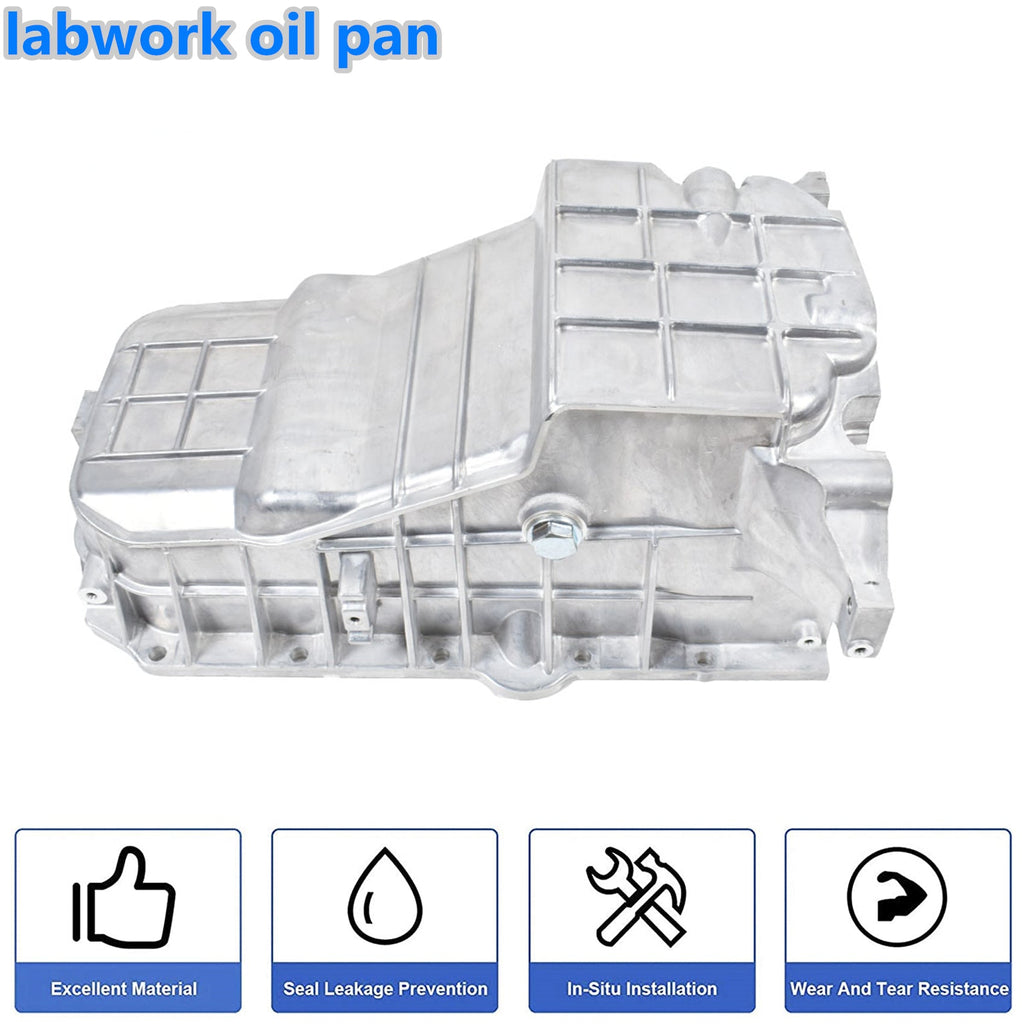 Labwork Oil Pan Sump for Chevrolet GMC Workhorse Express 1500/2500 V6 4.3L Lab Work Auto