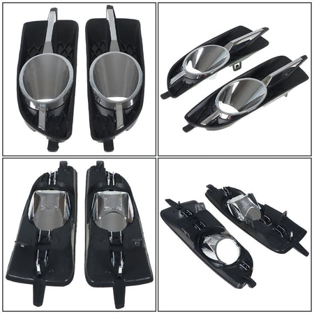 Labwork Pair LH And RH Fog Light Lamp Trim Bezel For Buick LaCrosse 2010 2011 2012 2013 Lab Work Auto