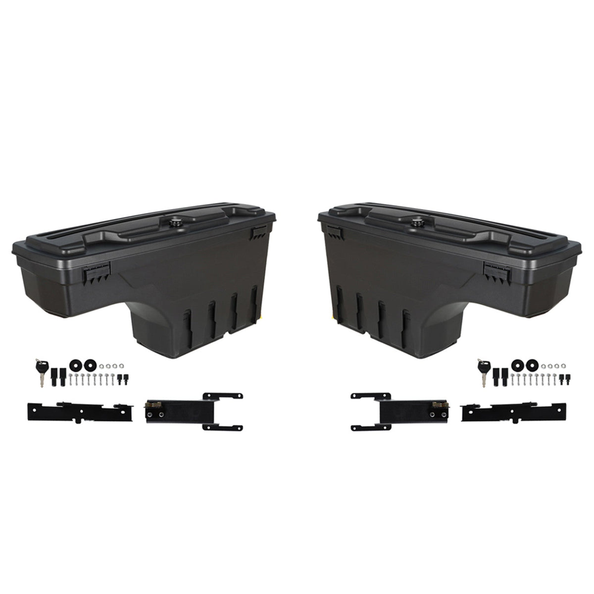 Labwork Pair LH+RH Truck Bed Storage Box Tool Box For 17-20 Ford F-250 F-350 Lab Work Auto