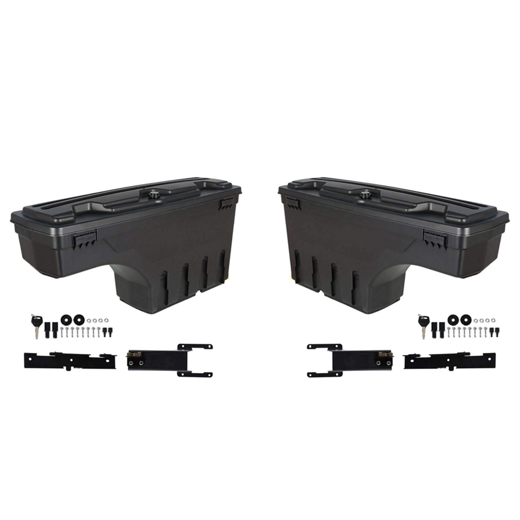 Labwork Pair LH+RH Truck Bed Storage Box Tool Box For 17-20 Ford F-250 F-350 Lab Work Auto