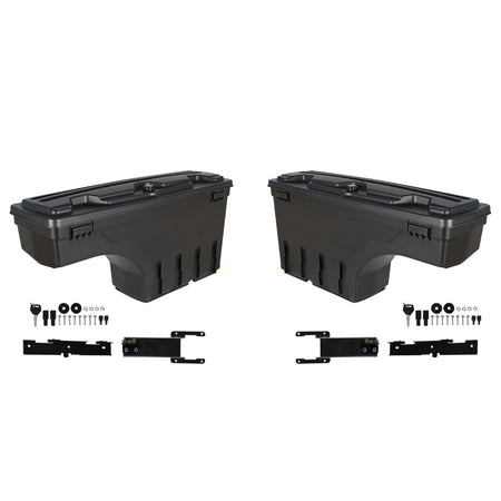 Labwork Pair LH+RH Truck Bed Storage Box Tool Box For 17-20 Ford F-250 F-350 Lab Work Auto