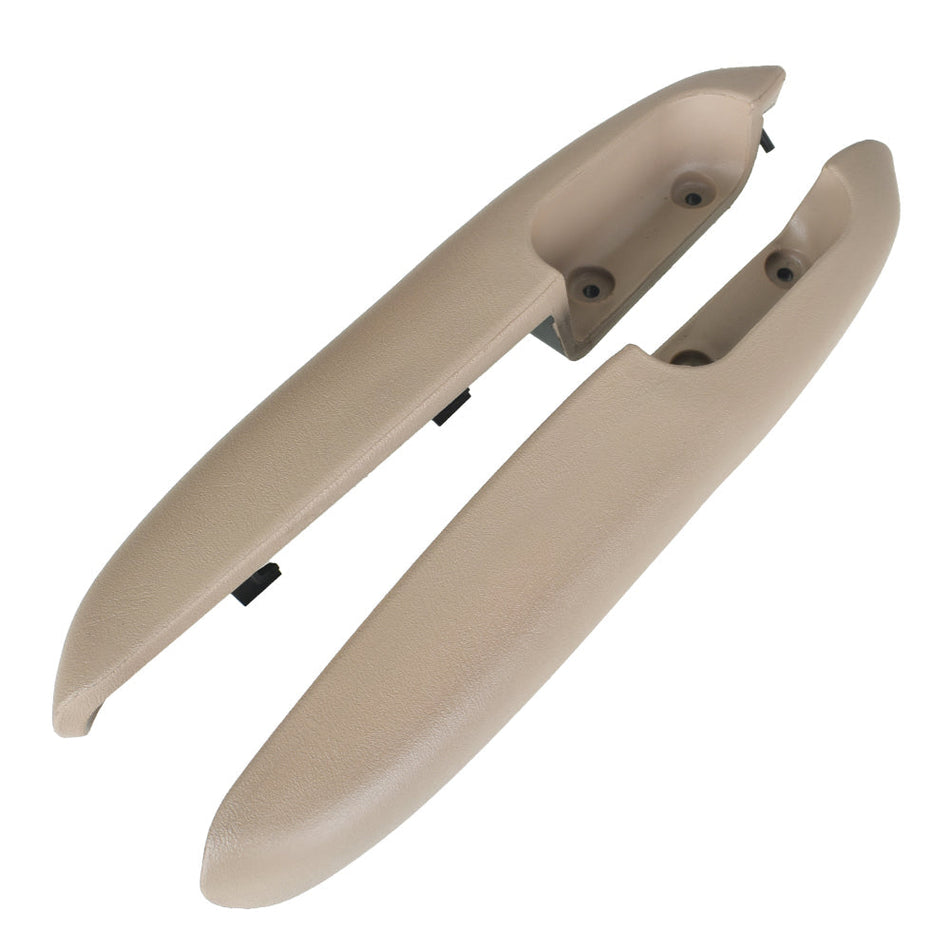 Labwork Pair Tan Front Passenger+Driver Inner Pull Handle For 95 96-02 Chevy GMC Lab Work Auto