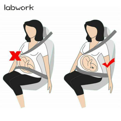 Labwork Pregnancy Car Seat Belt Adjuster Maternity Comfort Safety Expecting Lab Work Auto