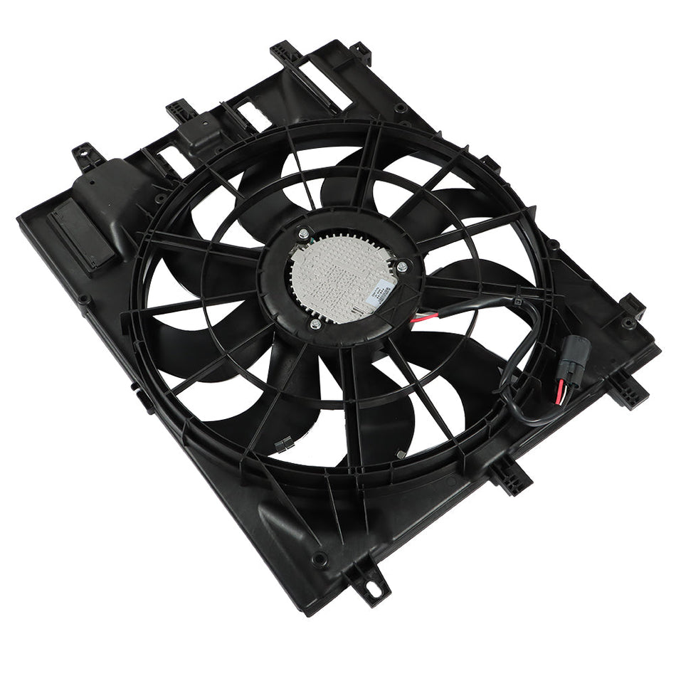 Labwork Radiator Cooling Fan Assembly For 2018-2019 Chevrolet Equinox 1.5L Lab Work Auto